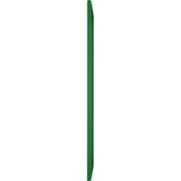 Ekena Millwork 18 W 63 H True Fit PVC Jednostruka ploča Herringbone modernog stila fiksne kapke za montiranje, Viridian Green