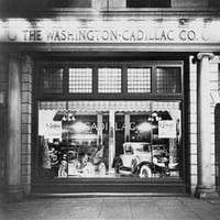 Ispis: Salon Cadillac, Washington, D.C., 1927