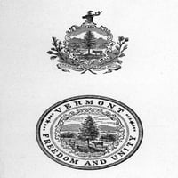 Grb Države Vermont Istorija