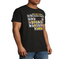Nintendo Mario Kart Cast periodična tabela muške i velike muške grafičke majice