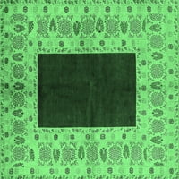 Ahgly Company Zatvoreni pravokutnik Oriental Emerald Green Tradicionalni prostirci, 2 '3'
