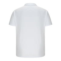 Daqian muns polo majice za čišćenje slušalica Ležerne prilike pulover sa čvrstim isključivanjem Patchwork