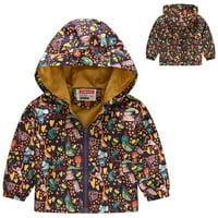 kpolk Baby Boy Sako, toddler baby zimski kaput sa kapuljačom medvjed sako sa patentnim zatvaračem za uši