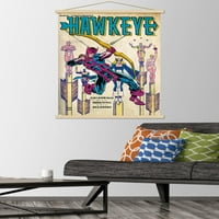 Marvel stripovi - Hawkeye - Hawkeye # zidni poster sa drvenim magnetskim okvirom, 22.375 34