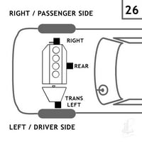 Nosač momenta za sidrenje nosač nosača za 04- Mazda Sport 5