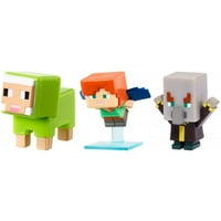 Minecraft Burde-A-Mini paket ale w elytra, evoker, zelena ovca
