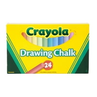 Crayola Art Chalk Set, 24 boje
