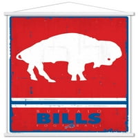 Buffalo računi - Retro logo 40 24 poster