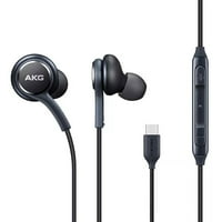 Type C slušalice za tablet Galaxy Tab S - slušalice USB-C uši sa Mic slušalicama Crna za Samsung Galaxy