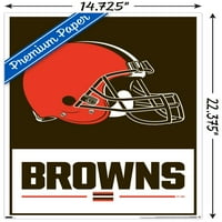 Cleveland Browns - Logo zidni poster, 14.725 22.375