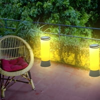 Techko solarni prijenosni vrt i put-LED jantar ili bijeli