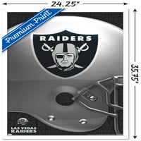 Raiders Las Vegas - Logo zidni poster, 22.375 34