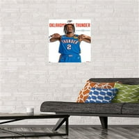 Oklahoma City Thunder - Shai Gilgeous-Alexander Funkrand zidni poster, 14.725 22.375