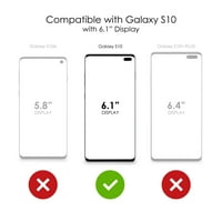 Razlikuje čist hibridni slučaj otporan na udarce za Samsung Galaxy S - TPU branik akrilni zaštitnik zaslona
