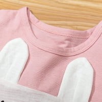 Baby Winter Haljina majica Toddler Boys Girls Liken Ispiši Ležerne prilike za pjesmu za sunčanje za sunčanje 18m