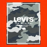 Levi's Boys grafičke majice, 2 pakovanja, veličine 4-