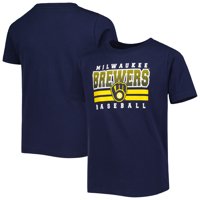Majica Za Mlade Mornarice Milwaukee Brewers