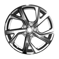Rekondredno oem aluminijumski aluminijski kotač, obrađeni svijetli sjaj srebra, uklapa se - Chevrolet Equinox