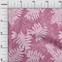 oneOone Silk Tabby ljubičasta tkanina tropska šivaća tkanina od dvorišta štampana Diy odjeća za šivanje
