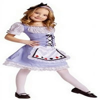 Zabaviti svjetski FW122082SM djevojke Alice in Wonderland Alice kostim - mali