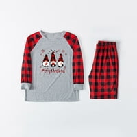 Clearsance Božićna porodica Podudaranje pidžama je postavio Santa's Deer Sliper za obiteljski odmor PJS Xmas Loungewear
