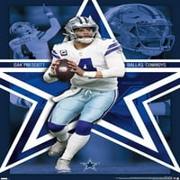 Dallas Cowboys - Dak Prescott zidni poster, 22.375 34