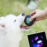 Famure Glowing Ball - pseća igračka Lopta otporna na ugrize brušenje zuba trening sa zvukom i svjetlom