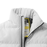 haxmnou muška jakna puffer bubble down coat prošiven patentnim zatvaračem podstavljena zimska topla outwear