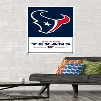 Houston Texans - Logo zidni poster, 22.375 34