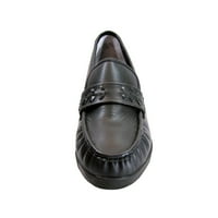 Sat COMFORT Prue ženske cipele za dizajn mokasina široke širine crne 10,5