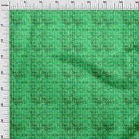 oneOone Georgette viskoza more zelena tkanina Batik šivaća tkanina po dvorištima štampana DIY odjeća za