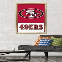 San Francisco 49ers - Logo zidni poster, 22.375 34