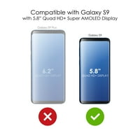 Razlikovanje Clear Shootfofofofoff Hybrid futrola za Samsung Galaxy S - TPU branik akrilni zaštitni zaslon