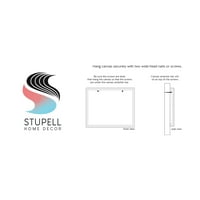 Stupell Industries Sažetak Prikrivena pejzažna scena slikarska galerija zamotana platna Print Wall Art, Dizajn Carol Robinson