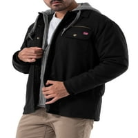 Wrangler radna odjeća Muška jakna za obloženu košulju, veličina S-5XL
