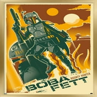 Star Wars: Saga - Boba Fett - Dvo sunce zidni poster, 14.725 22.375