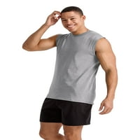 Hanes Essentials Muški tenk mišića Oxford Grey 2xl