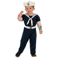 Dječački mišićni mornarski kostim