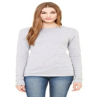 Ženska majica debele posave s dugim rukavima