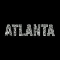 Pop Art Boy riječ Art T-shirt - Atlanta naseljima