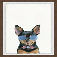 Marmont Hill Lov Pupppy Uokvirena slikarskog umjetničkog otiska, 20,00 1,50