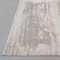 Distributalno akvarel prostirke Lindstra, srebrno sivo, 3FT - 1 inksni tepih za 5Ft