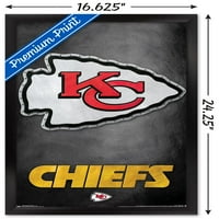 Kansas Chiefs - Logo Zidni poster, 14.725 22.375