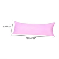 Jedinstvena povoljna svilenkasti satenski jastuk za tijelo ružičaste 21 60