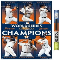 Houston Astros-Zidni Poster Šampiona Svjetske Serije, 22.375 34