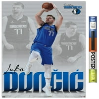 Dallas Mavericks-Luka Dončić Zidni Poster, 22.375 34