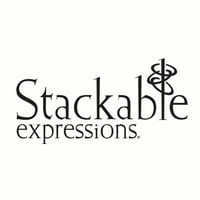 Stackable Expressions Sterling Silver Lab kreiran smaragd i dijamantski prsten