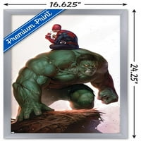 Marvel Comics - Spider-Man - besmrtna Hulk # zidni poster, 14.725 22.375