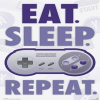 Nintendo - jesti, spavati, igra, r