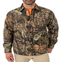 Muška mahovina hrasta Flannel prekrivana jakna s oblogom